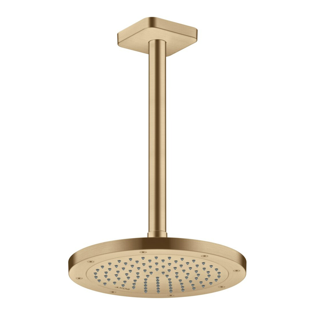 hansgrohe Axor Raccord plafond softsquare 300 mm, bronze brossé, carré
