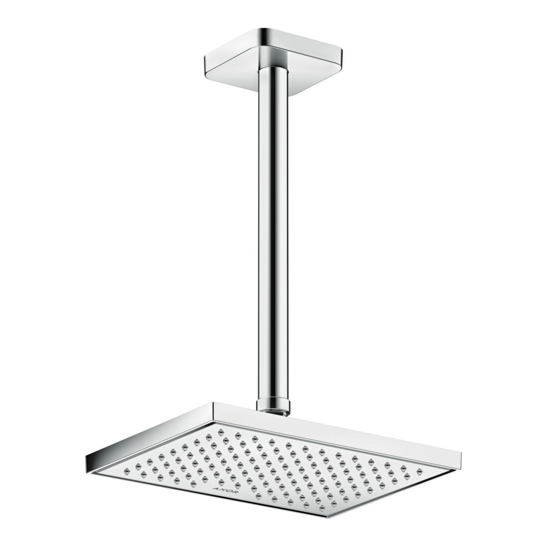 hansgrohe Axor Raccord plafond softsquare 300 mm, chrome, carré
