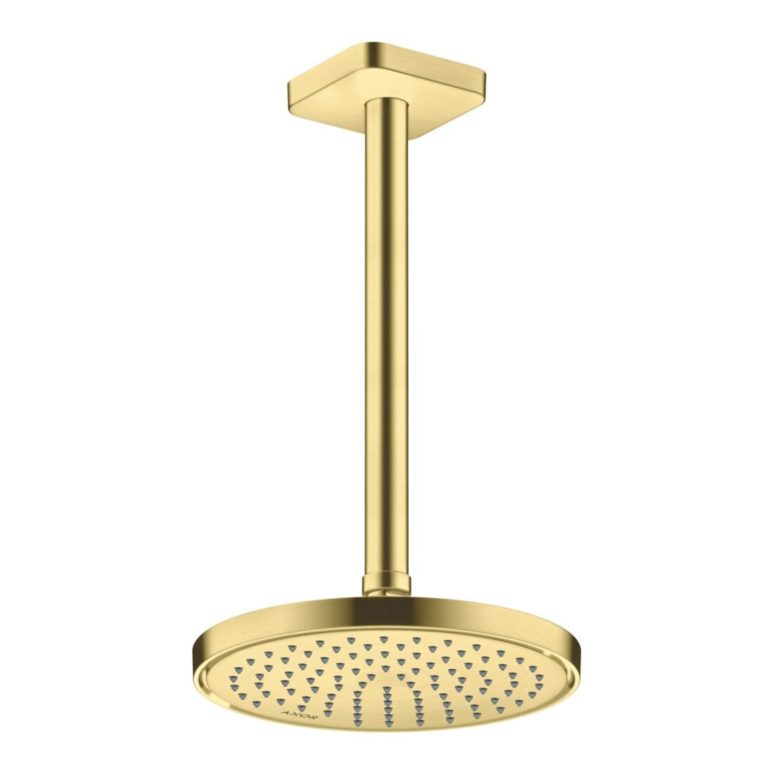 hansgrohe Axor Raccord plafond softsquare 300 mm, laiton brossé, carré