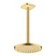 hansgrohe Axor Raccord plafond softsquare 300 mm, optique or brossé, carré