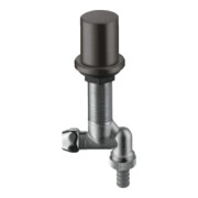 hansgrohe Axor Robinet d'arrêt cuisine avec clapet anti-retour, chrome noir brossé