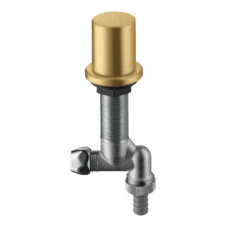 hansgrohe Axor Robinet d'arrêt cuisine avec clapet anti-retour, or brossé