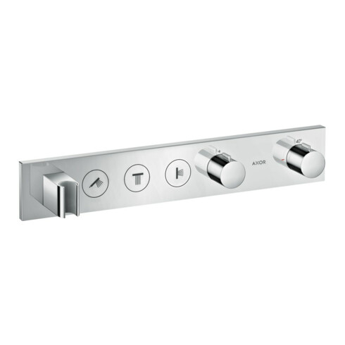 hansgrohe Axor Select module thermostat encastré prêt à monter, 3 sorties, chrome