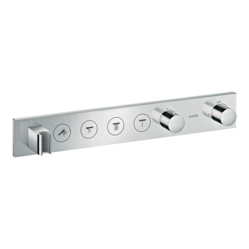 hansgrohe Axor Select Module thermostatique encastré prêt à monter, 4 sorties, chrome