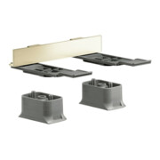 hansgrohe Axor Set d'adaptateurs universel optique or brossé