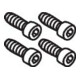 hansgrohe Axor Set de vis cylindriques M5X12 DIN912-1