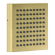 hansgrohe Axor ShowerComposition 110x110 mm, 1 jet, laiton brossé-1