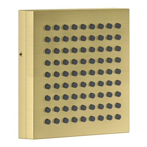 hansgrohe Axor ShowerComposition 110x110 mm, 1 jet, laiton brossé