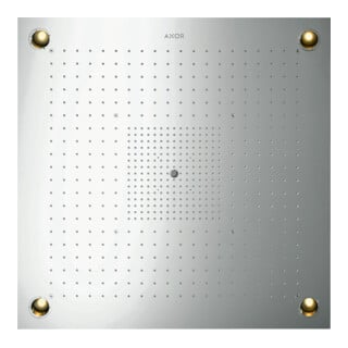 hansgrohe Axor ShowerHeaven KB 970x970 mm, avec éclairage, aspect acier inoxydable