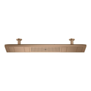 hansgrohe Axor ShowerHeaven tête de douche 1200 4jets BRG avec éclairage 5000 K