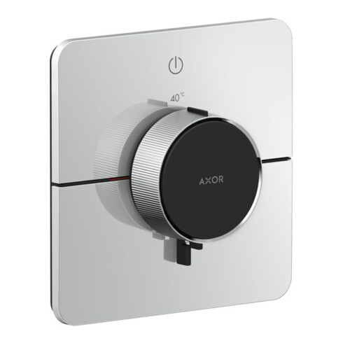 hansgrohe Axor ShowerSelect ID Thermostat encastré, 1 sortie, softsqua, nickel brossé