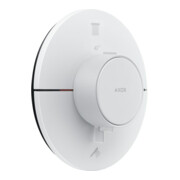 hansgrohe Axor ShowerSelect ID Thermostat encastré, 2 sorties, rond, blanc mat-2