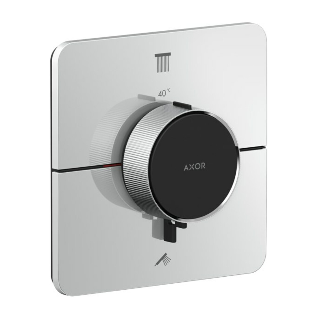 hansgrohe Axor ShowerSelect ID UP Thermostat, 2 sorties, softsqua, bronze brossé