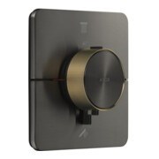 hansgrohe Axor ShowerSelect ID UP Thermostat, 2 sorties, softsqua, bronze brossé-2