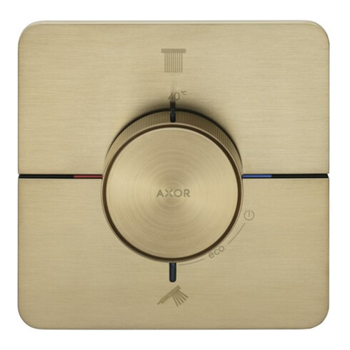 hansgrohe Axor ShowerSelect ID UP Thermostat, 2 sorties, softsqua, bronze brossé