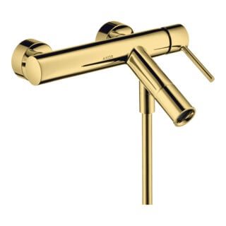 hansgrohe Axor Starck AP Mitigeur bain mono-commande A 200 mm, avec poignée à broche, optique or poli