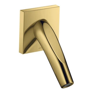 hansgrohe Axor Starck Organic Bec de baignoire, portée 160 mm, or poli