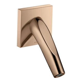 hansgrohe Axor Starck Organic Bec de baignoire Saillie 160 mm, or rouge poli