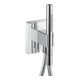 hansgrohe Axor Starck Organic Portefeuille avec douchette à main 2 jets, tuyau, 120x120mm, chrome-1