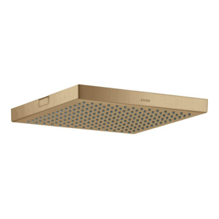 hansgrohe Axor Starck pomme de douche De. encastrée, 240x240 mm, 1 an, bronze brossé
