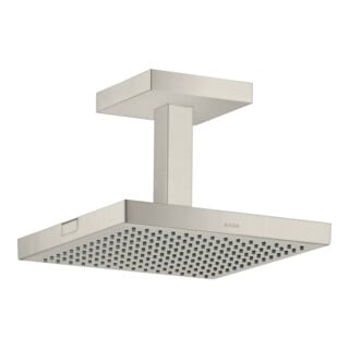 Hansgrohe Axor Starck pomme de douche plafond, 240x240 mm, 1 an, aspect acier inoxydable