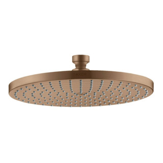 hansgrohe Axor Starck pomme de douche plafond, Ø 240 mm, 1 jet, brossé, rond