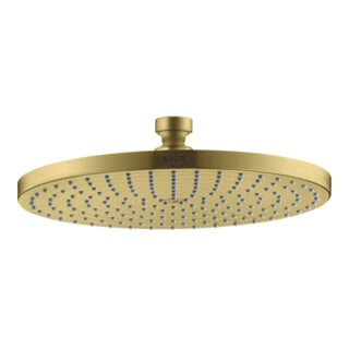 hansgrohe Axor Starck pomme de douche plafond ou murale, 240 mm, 1 jet, brossé
