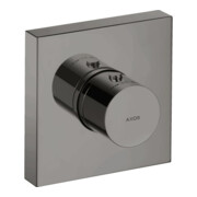 hansgrohe Axor Starck Set de montage complet Thermostat encastré, angle, chrome noir poli
