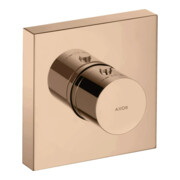hansgrohe Axor Starck Set de montage complet Thermostat encastré, carré, or rouge poli