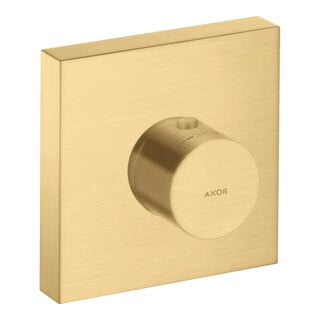 hansgrohe Axor Starck Set de montage complet Thermostat encastré, coin, optique or brossé