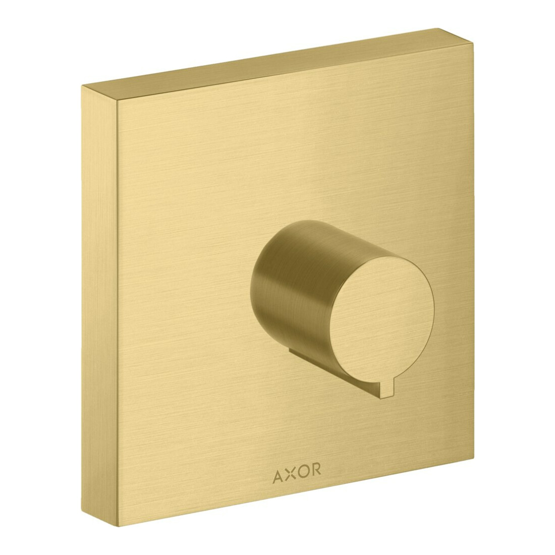 hansgrohe Axor Starck Set de montage prêt à l’emploi Vanne d’arrêt encastrée, angle, optique or brossé