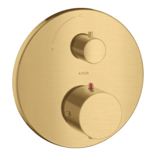 hansgrohe Axor Starck Set de montage prêt à poser UP-THM, avec robinet d'arrêt, or brossé