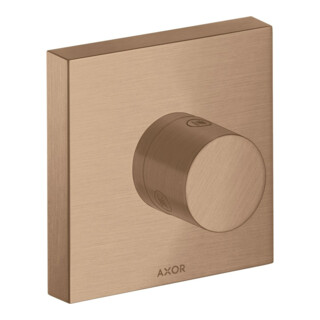 hansgrohe Axor Starck Trio/Quat. Mitigeur encastré/déviateur, or rouge brossé