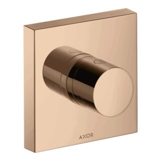 hansgrohe Axor Starck Trio/Quat. Mitigeur encastré UP-Ab-/Umstellventil, or rouge poli