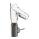 hansgrohe Axor Starck V 140 mm Mitigeur lavabo monocommande verre, sans vidage, chanfreiné, b b vc-1