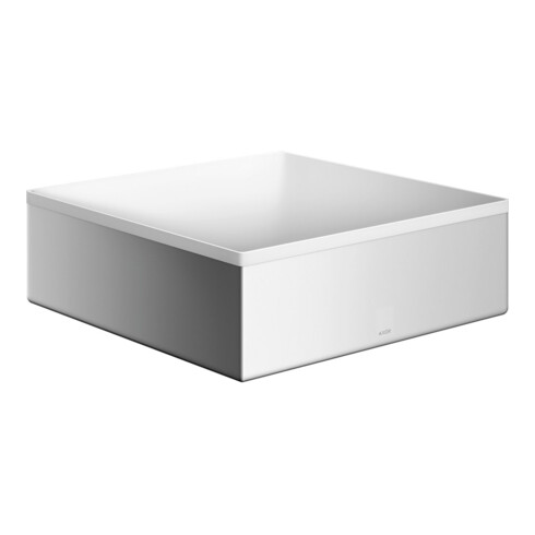 hansgrohe Axor Suite Lavabo à poser 285x285 mm, chrome, vasque à poser, blanc