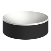 hansgrohe Axor Suite Lavabo à poser 300 mm, noir mat, vasque à poser, blanc