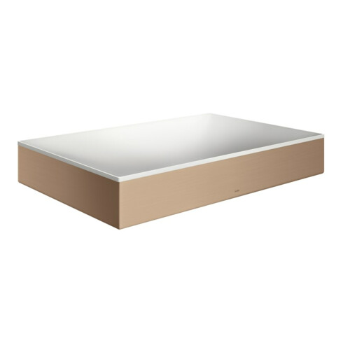 hansgrohe Axor Suite Lavabo à poser 600x400mm, brossé, blanc