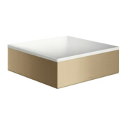 hansgrohe Axor Suite vasque à poser 285x285mm, bronze brossé, blanc