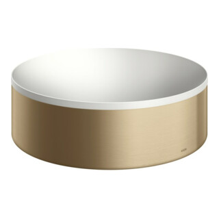 hansgrohe Axor Suite vasque à poser 300 mm, bronze brossé, vasque à poser, blanc