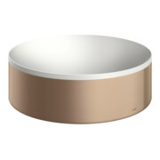 hansgrohe Axor Suite vasque à poser 300 mm, brossé or, vasque à poser, blanc