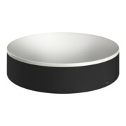 hansgrohe Axor Suite vasque à poser 400 mm, noir mat, vasque à poser, blanc