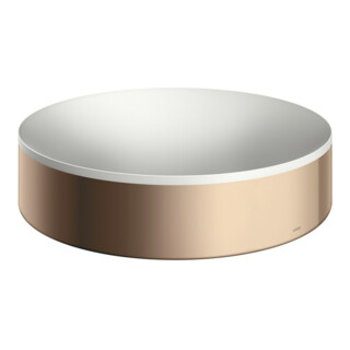 hansgrohe Axor Suite vasque à poser 400 mm, or poli rouge, blanc