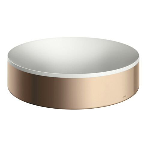 hansgrohe Axor Suite vasque à poser 400 mm, or poli rouge, blanc
