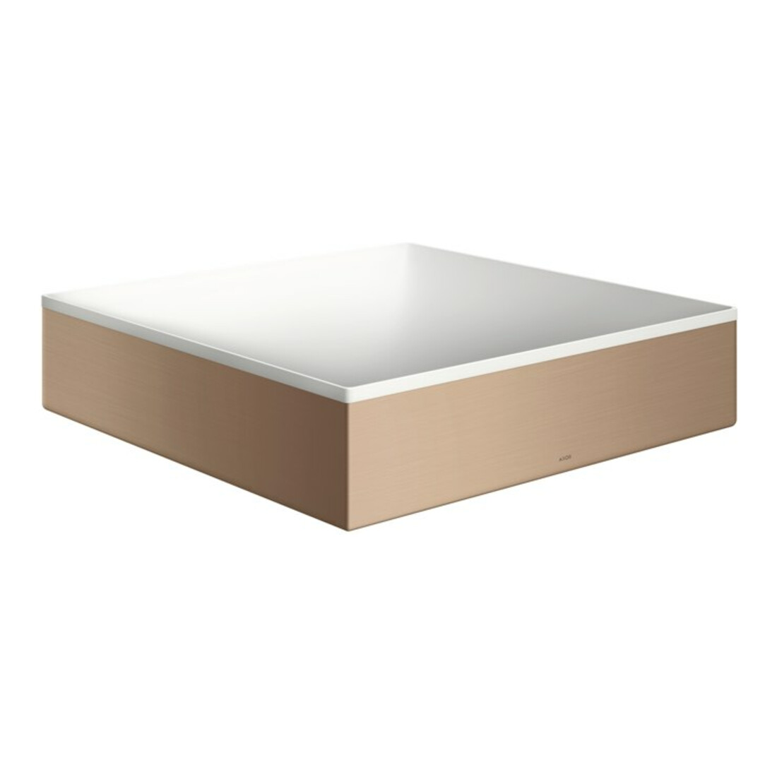 hansgrohe Axor Suite Vasque à Poser 400x400mm, brossée, blanc