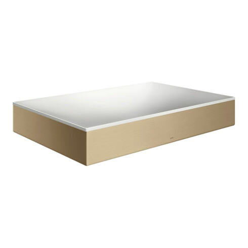 hansgrohe Axor Suite Vasque à Poser 600x400mm, bronze brossé, vasque blanche