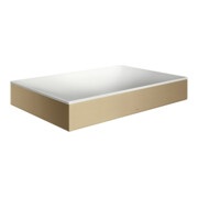 hansgrohe Axor Suite Vasque à Poser 600x400mm, bronze brossé, vasque blanche