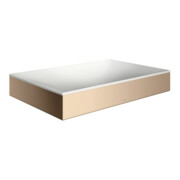 hansgrohe Axor Suite Vasque à poser 600x400mm, poli or, blanc
