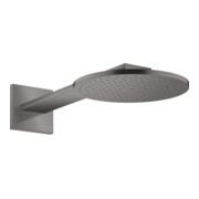 hansgrohe Axor Tête de douche 250 1jet avec bras de douche, chrome noir brossé