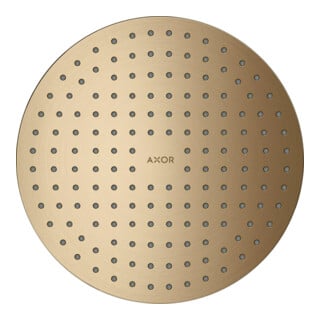 hansgrohe Axor tête de douche 250 1jet plafond, installation encastrée, bronze brossé
